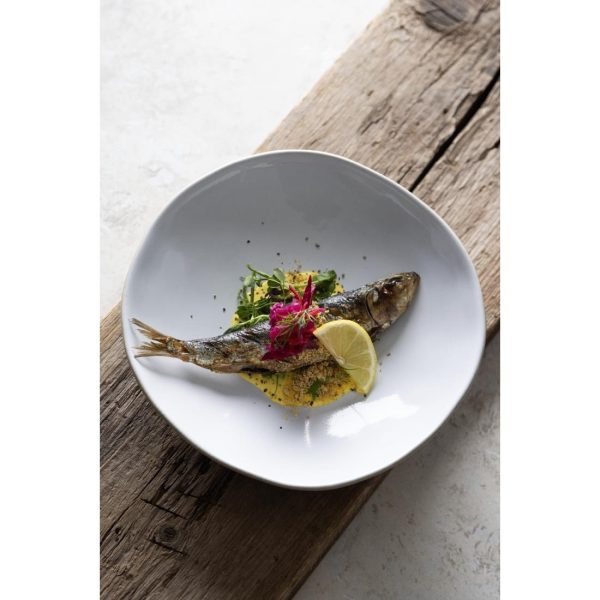Olympia Raw Recycled Clay Natural Coupe Bowls 230mm (Pack of 6)