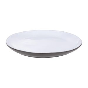 Olympia Raw Recycled Clay Charcoal Coupe Plates 260mm (Pack of 6)