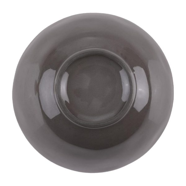 Olympia Raw Recycled Clay Charcoal Deep Bowls 140mm (Pack of 6)