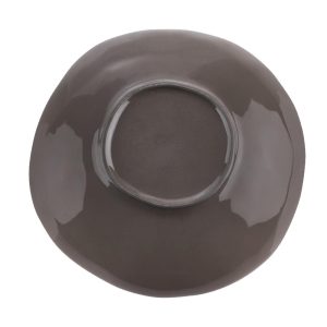 Olympia Raw Recycled Clay Charcoal Coupe Bowls 230mm (Pack of 6)