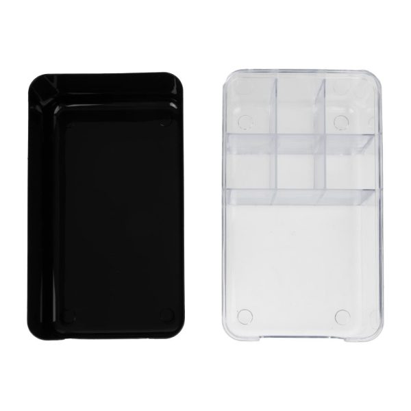Olympia Kristallon Bar Caddy Black ABS