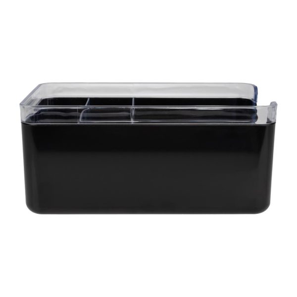 Olympia Kristallon Bar Caddy Black ABS