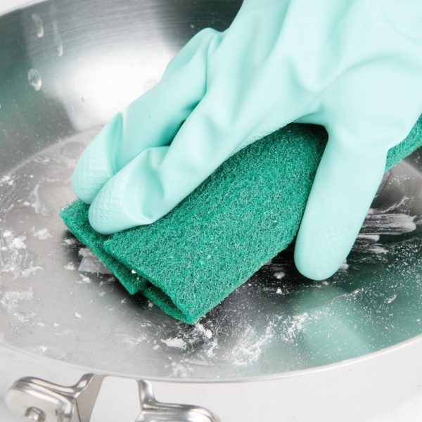 Jantex Green 100% Recycled Scouring Pads 9×6″ (10 pack)