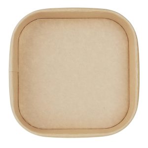 Fiesta Recyclable Square Container Bases 750ml (Pack of 300)