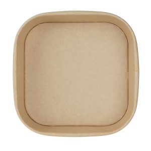 Fiesta Recyclable Square Container Bases 1000ml (Pack of 300)