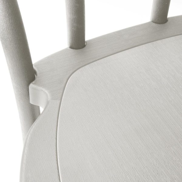 Bolero Soho Bentwood Style Resin Chairs Limewash (4 Pack)
