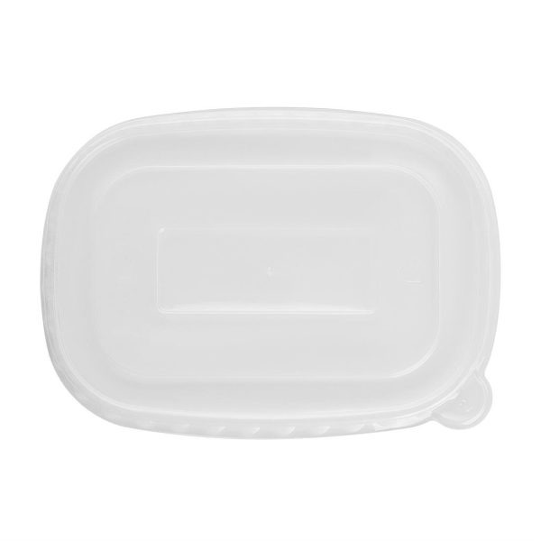 Fiesta Recyclable PP Lids for Rectangular Containers (Pack of 300)