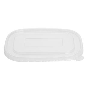 Fiesta Recyclable PET Lids for Rectangular Containers (Pack of 300)