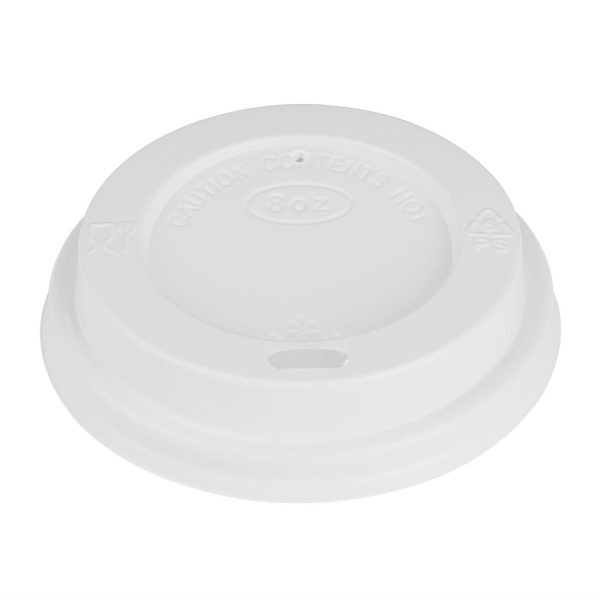 Nisbets Essentials Hot Cups and Lids Pack 8oz (Pack of 350)