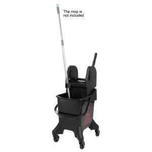 Jantex 20Ltr Tall Mop Bucket and Wringer – Red Print