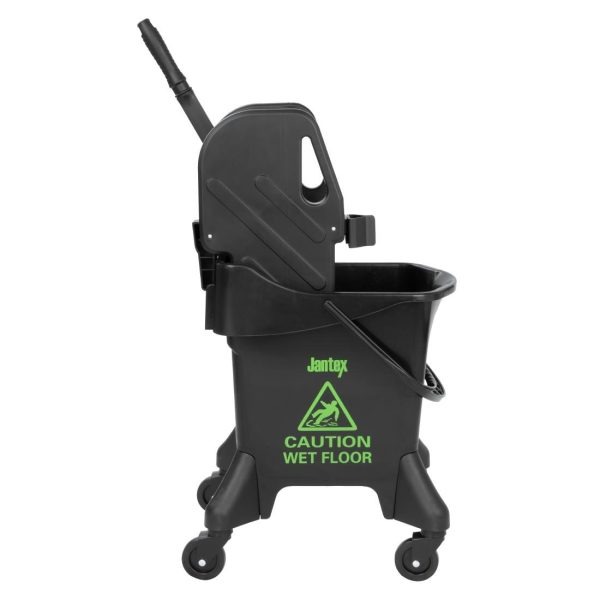 Jantex 20Ltr Tall Mop Bucket and Wringer – Green Print