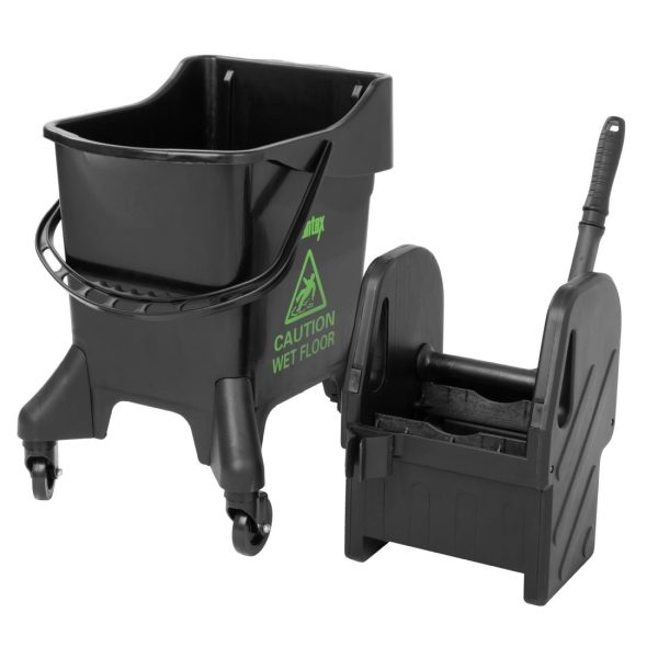 Jantex 20Ltr Tall Mop Bucket and Wringer – Green Print