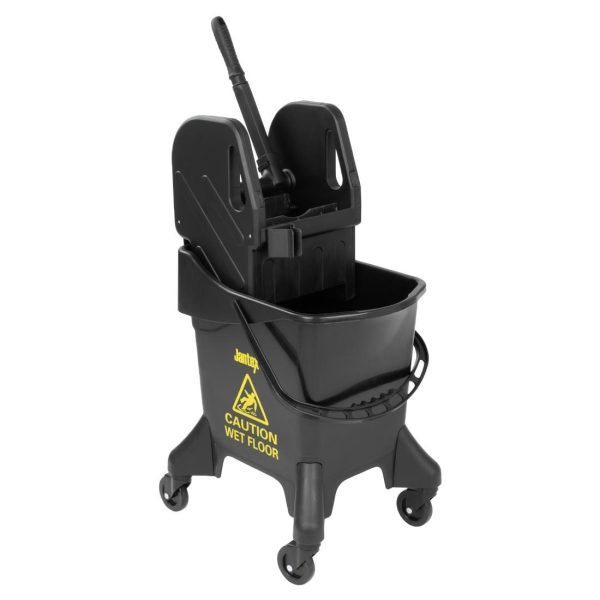 Jantex 20Ltr Tall Mop Bucket and Wringer – Yellow Print