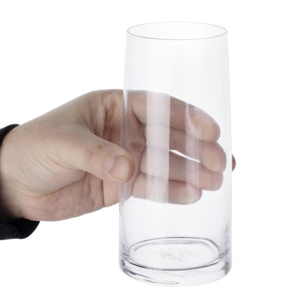 Olympia Arno Long Drink Crystal Tumblers 430ml/14.5oz (Pack of 6)