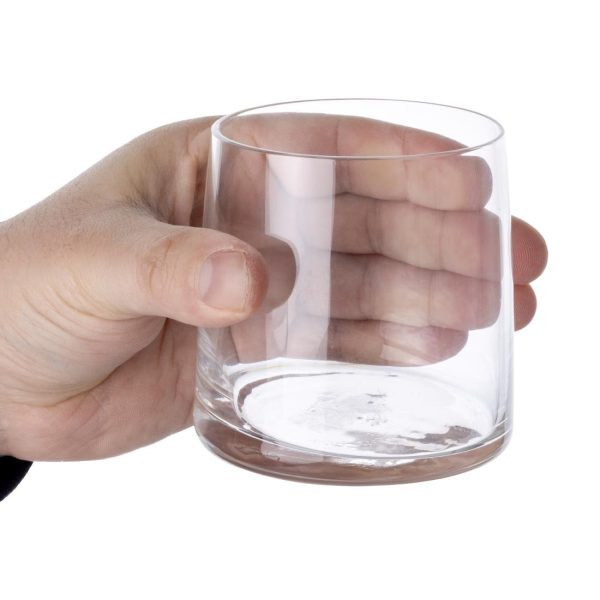 Olympia Arno Rocks Crystal Tumblers 285ml/9.6oz (Pack of 6)
