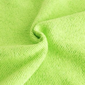 Jantex Microfibre Cloths Green (5 Pack)