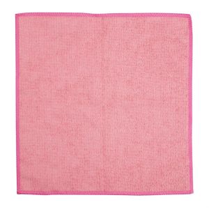 Jantex Microfibre Cloths Pink (5 Pack)