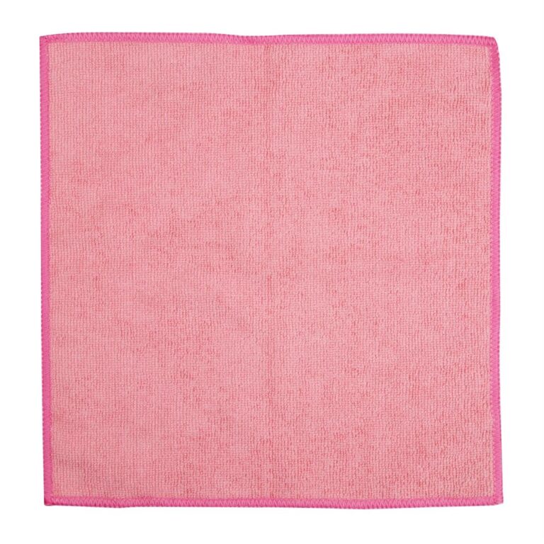 Jantex Microfibre Cloths Pink (5 Pack)
