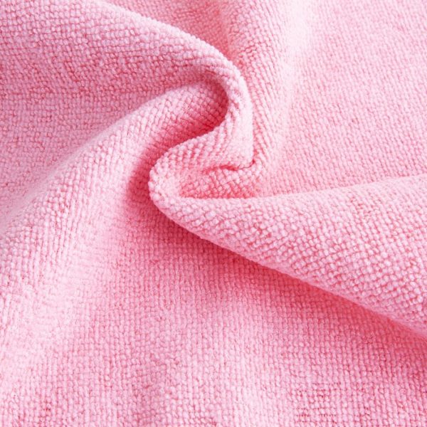 Jantex Microfibre Cloths Pink (5 Pack)