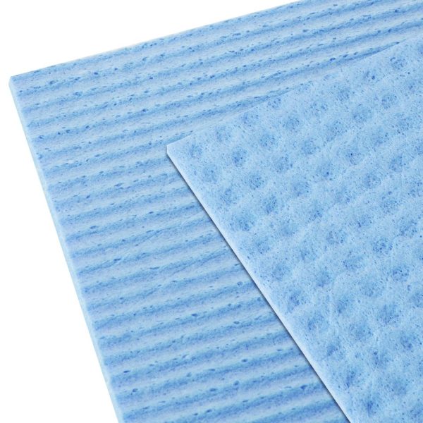 Jantex Sponge Cleaning Cloths – Blue (10 pack)