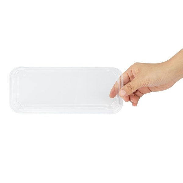 Fiesta Recyclable PET Lids for No. 2 Sushi Trays (Pack of 300)