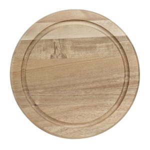 Olympia Round Acacia Wood Board for 200mm Dome