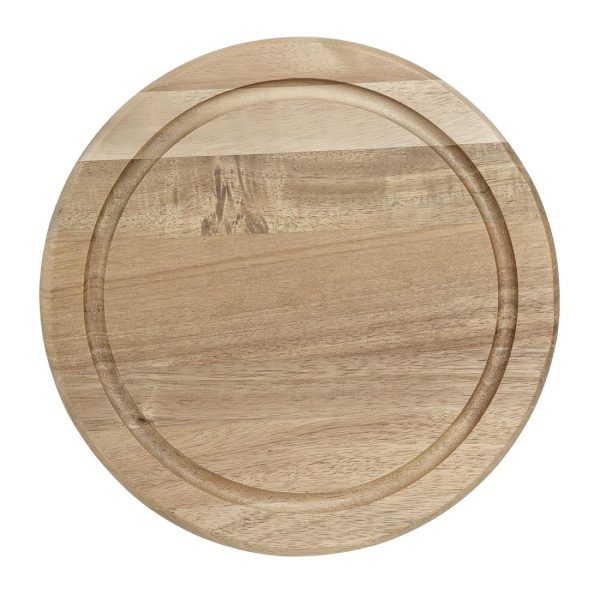Olympia Round Acacia Wood Board for 200mm Dome