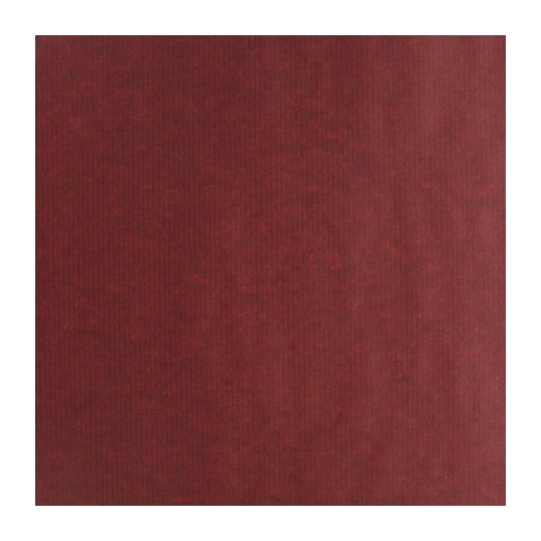 Europochette Kraft Burgundy Recycled Paper Tablemat 430x300mm (250 pack)