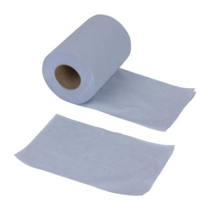 Nisbets Essentials Centrefeed Blue Rolls 2-Ply 320 Sheets (2 pack)