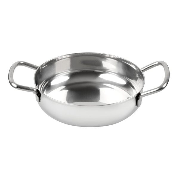 Olympia Table Presentation Double Handle Dish Stainless Steel 125mm