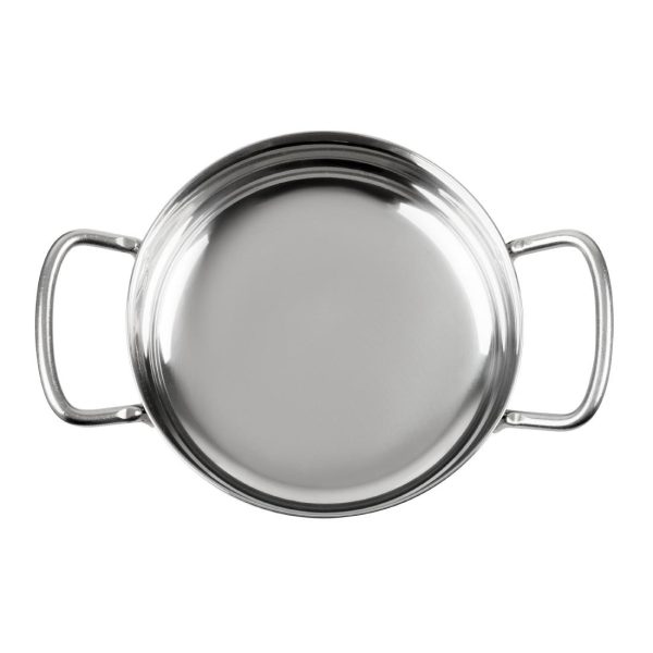 Olympia Table Presentation Double Handle Dish Stainless Steel 125mm