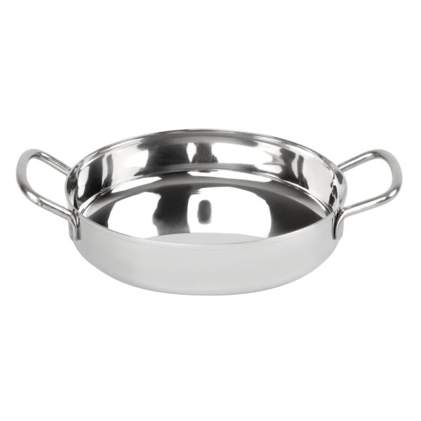 Olympia Table Presentation Double Handle Dish Stainless Steel 180mm