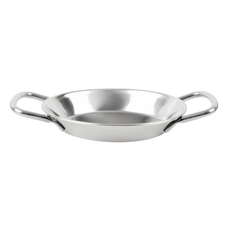 Olympia Table Presentation Mini Paella Pan Stainless Steel 150mm