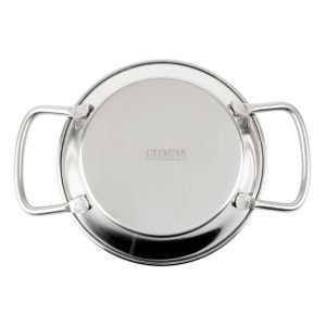 Olympia Table Presentation Mini Paella Pan Stainless Steel 150mm