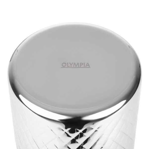 Olympia Geo Double Wall Wine Cooler Stainless Steel