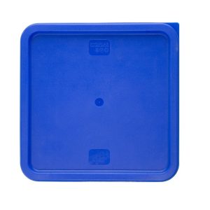 Hygiplas Square Food Storage Container Lid Blue Large