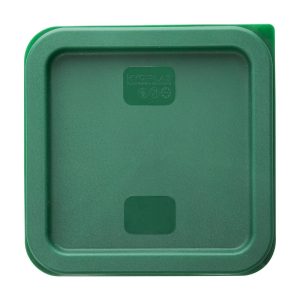 Hygiplas Square Food Storage Container Lid Green Small