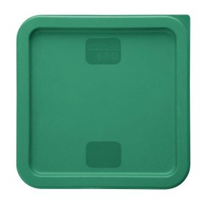 Hygiplas Square Food Storage Container Lid Green Large