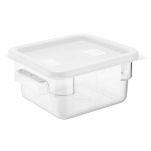 Hygiplas Square Food Storage Container Lid White Small
