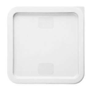 Hygiplas Square Food Storage Container Lid White Medium