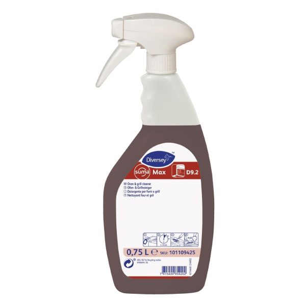 Diversey Suma Max D9.2 Oven & Grill Cleaner 750ml (Pack of 6)
