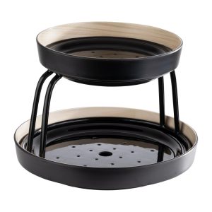 APS Frida Bowls with Drip Tray Insert 330mm (2 Pack)