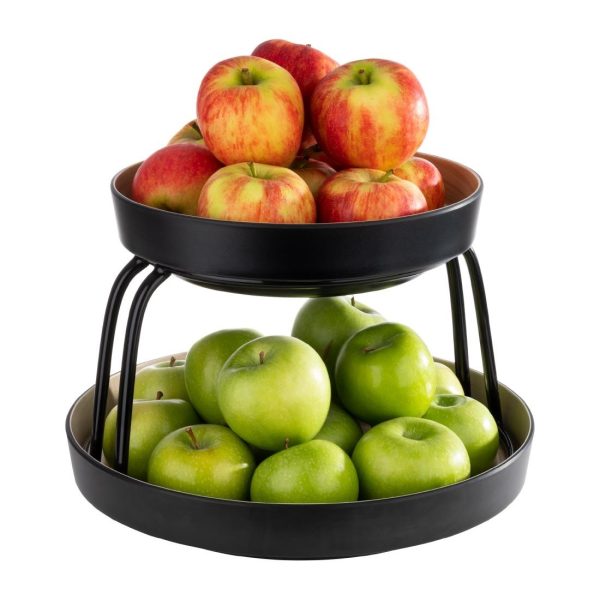 APS Frida Bowls with Drip Tray Insert 330mm (2 Pack)