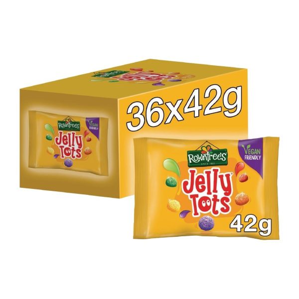 Rowntree’s Jelly Tots 42g (36 Pack)