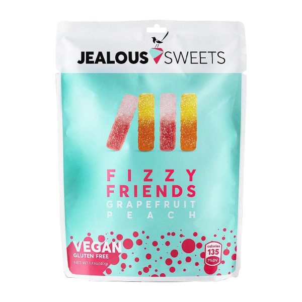 Jealous Sweets Impulse Bags – Fizzy Friends 40g (Pack of 10)