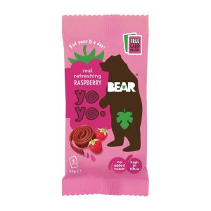 BEAR Yoyos – Raspberry 20g (Pack of 18)