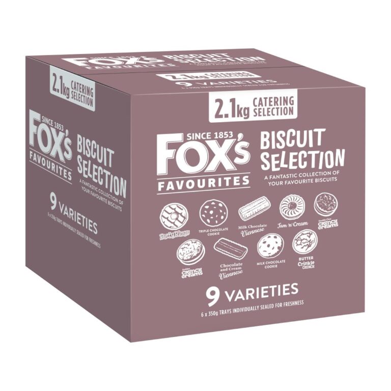 Fox’s Favourites Catering Biscuit Assortment 350g (6 Pack)