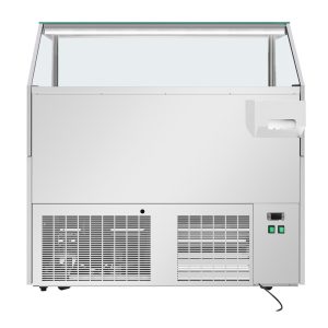 Polar U-Series 6 Pan Ice Cream Serve Over Cabinet Freezer