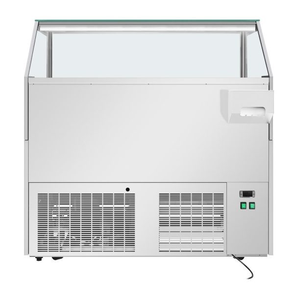 Polar U-Series 6 Pan Ice Cream Serve Over Cabinet Freezer