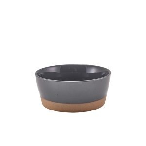 GenWare Kava Dark Grey Stoneware Bowl 15.5cm